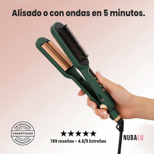 Cepillo eléctrico 2 en 1 - Alisador y Ondulador Nubalu™