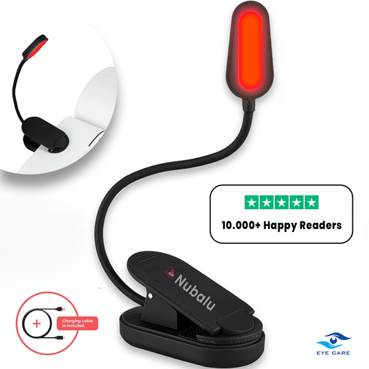 Nubalu™ Red Reading Light - Calm sleep
